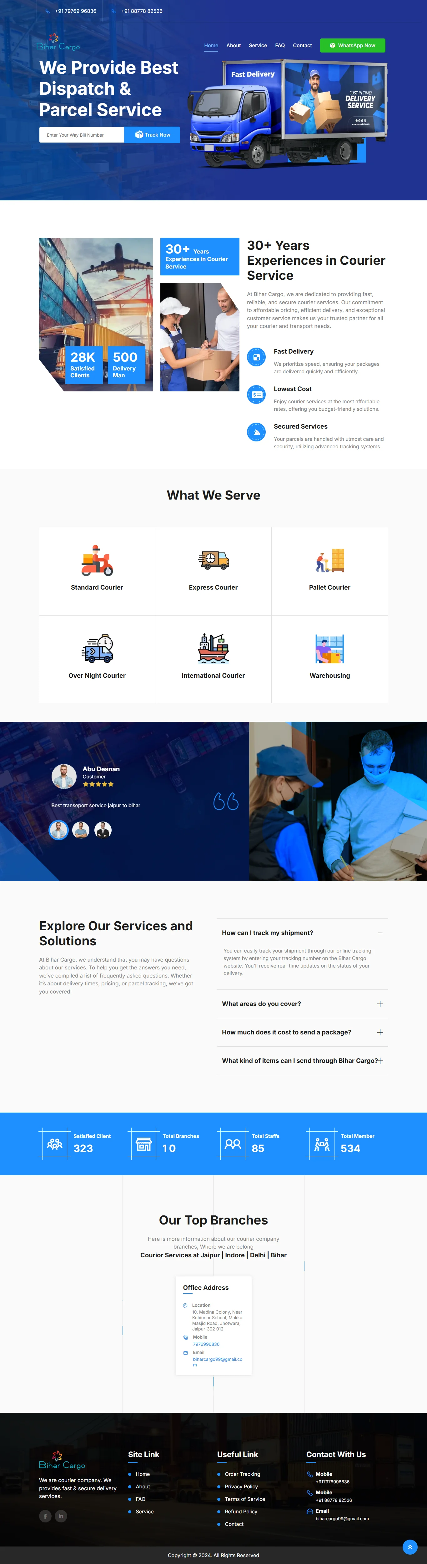 Bihar Cargo - Logistics Platform