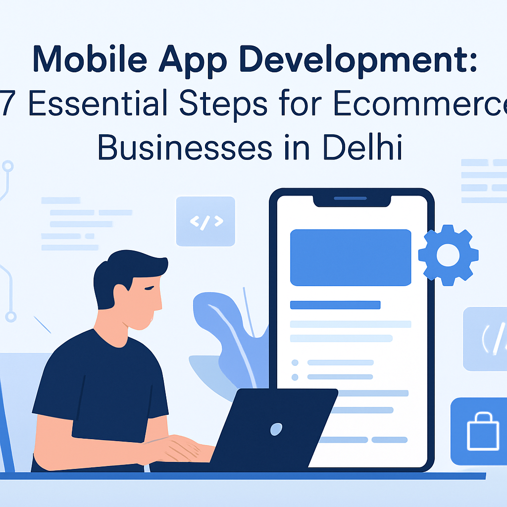 Mobile App Development: 7 Essential Steps for Ecommerce Businesses in Delhi