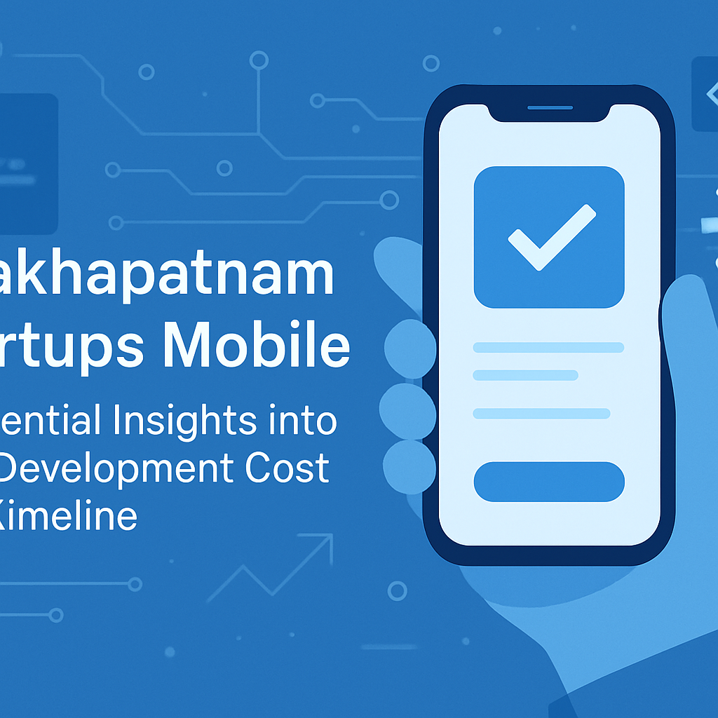 Visakhapatnam Startups Mobile: 7 Essential Insights into App Development Cost and Timeline